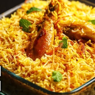 Hyderabadi Chicken Dum Biryani
