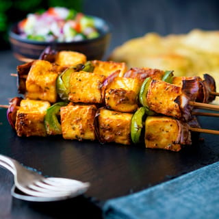 Zafrani Paneer Tikka Kebab