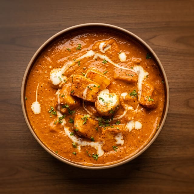 Paneer Butter Masala.