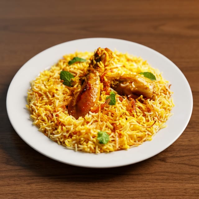 Chicken Dum Biryani.
