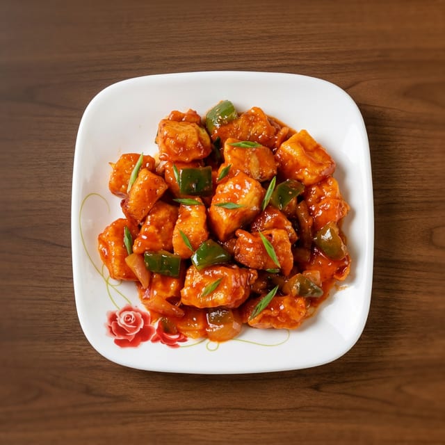 Chili Paneer.