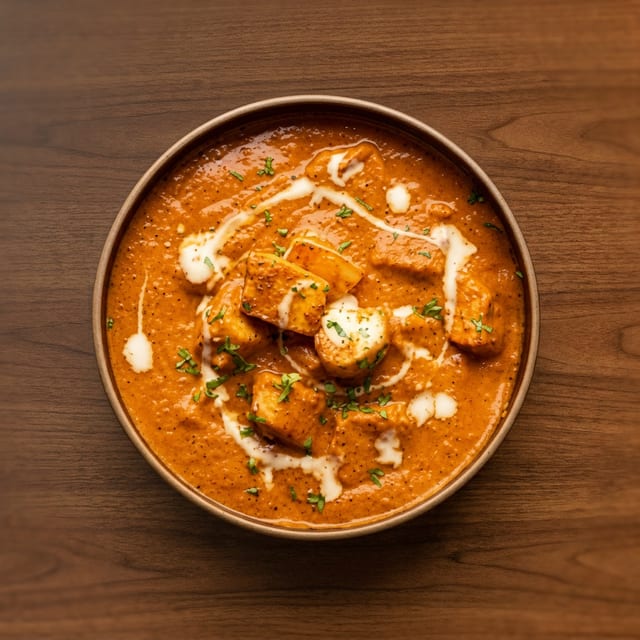 Paneer Butter Masala.