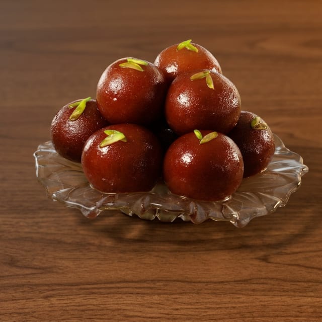 Gulab Jamun (4 Pieces).