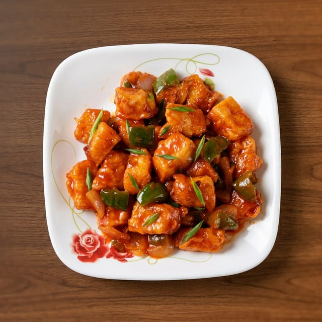 Chili Paneer.