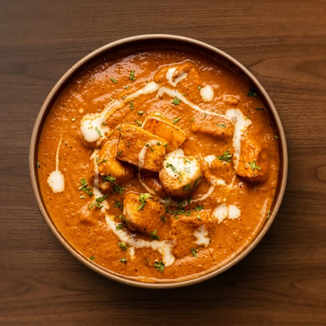 Paneer Butter Masala.
