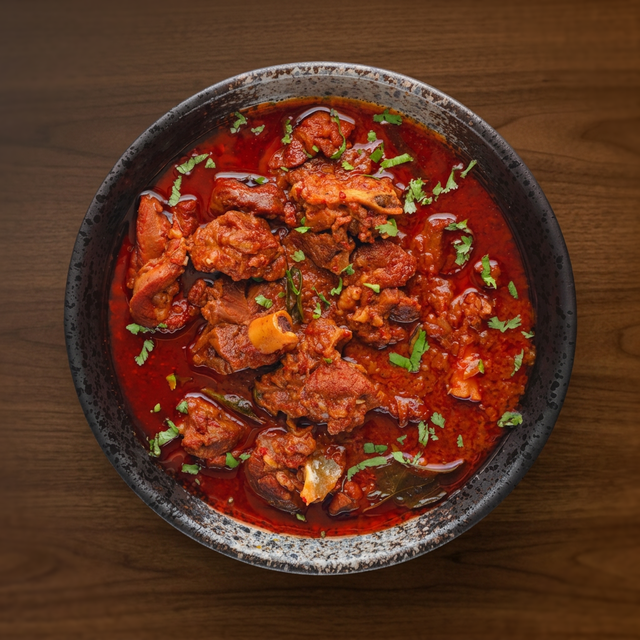 Hyderabadi Goat Curry.