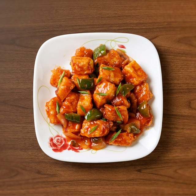 Chili Paneer.