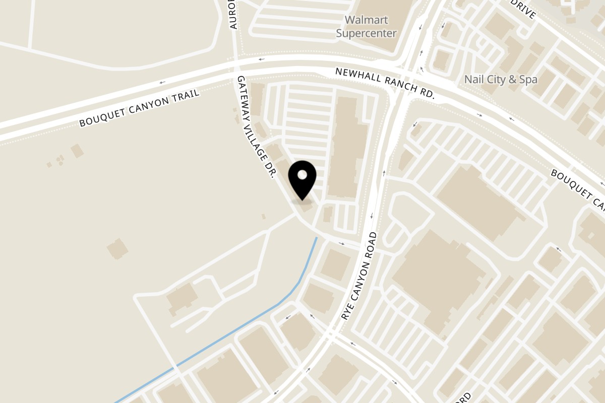 Map showing the location of Charminar Indian Restaurant and Catering Santa Clarita on 28255 Newhall Ranch Rd in Santa Clarita